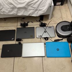 Laptop Computers 5 Total Hp Dell Need Gone