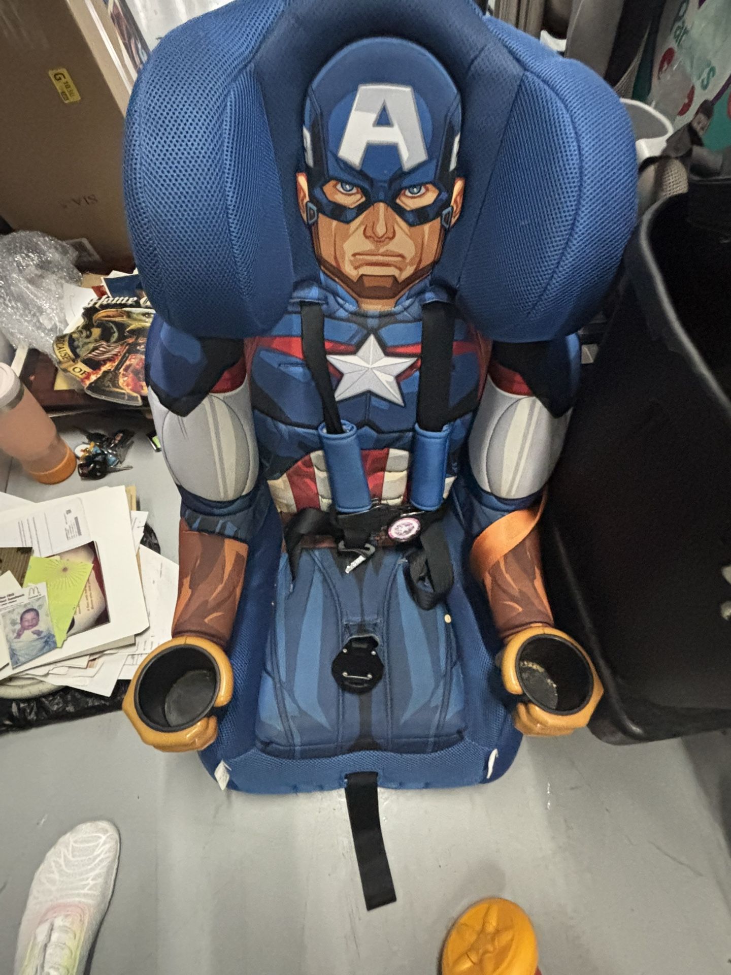 Captain America Car Seat