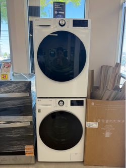 ✨LG WASHER AN DRYER SET VENTLESS ✨