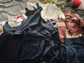 Free girl mainly size 6 uniform and clothes