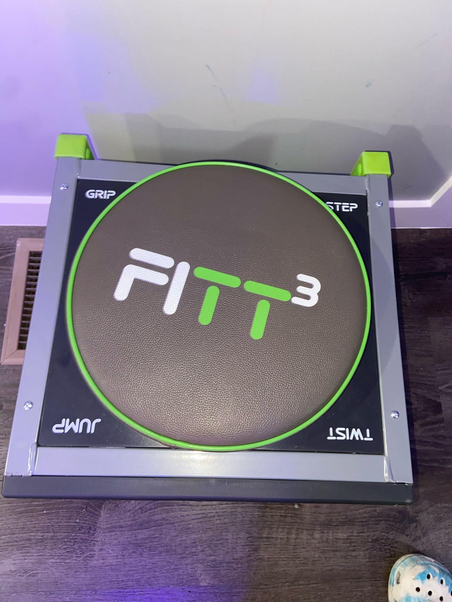 FITT CUBE Compact Multi-Gym Total Body Workout, HIIT all in one Machine - Green