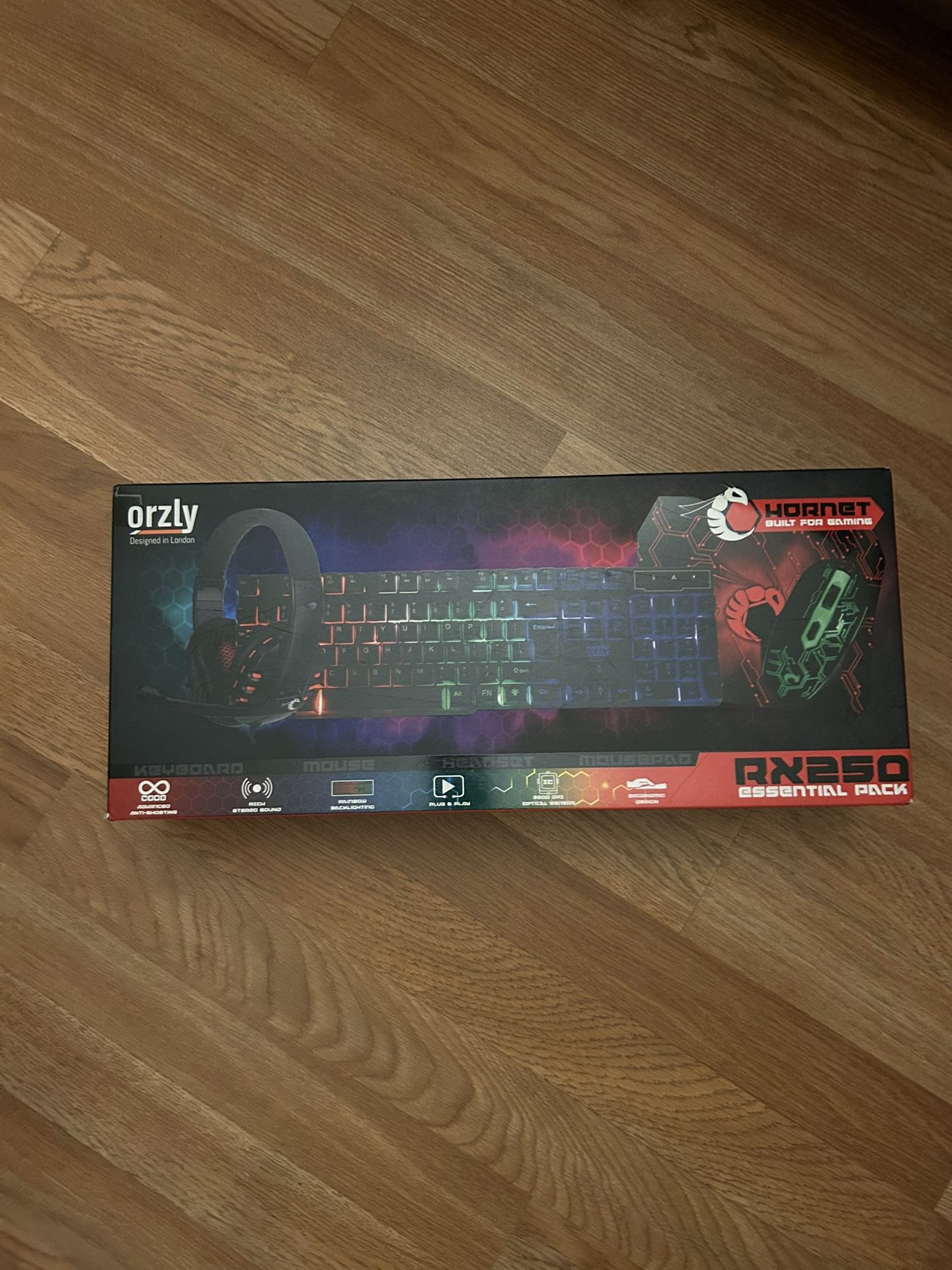 Brand New Orzly Keyboard, Mouse & Headphones Set – Sealed & Unopened!