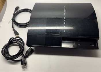 Sony PlayStation 3 Console with Cables