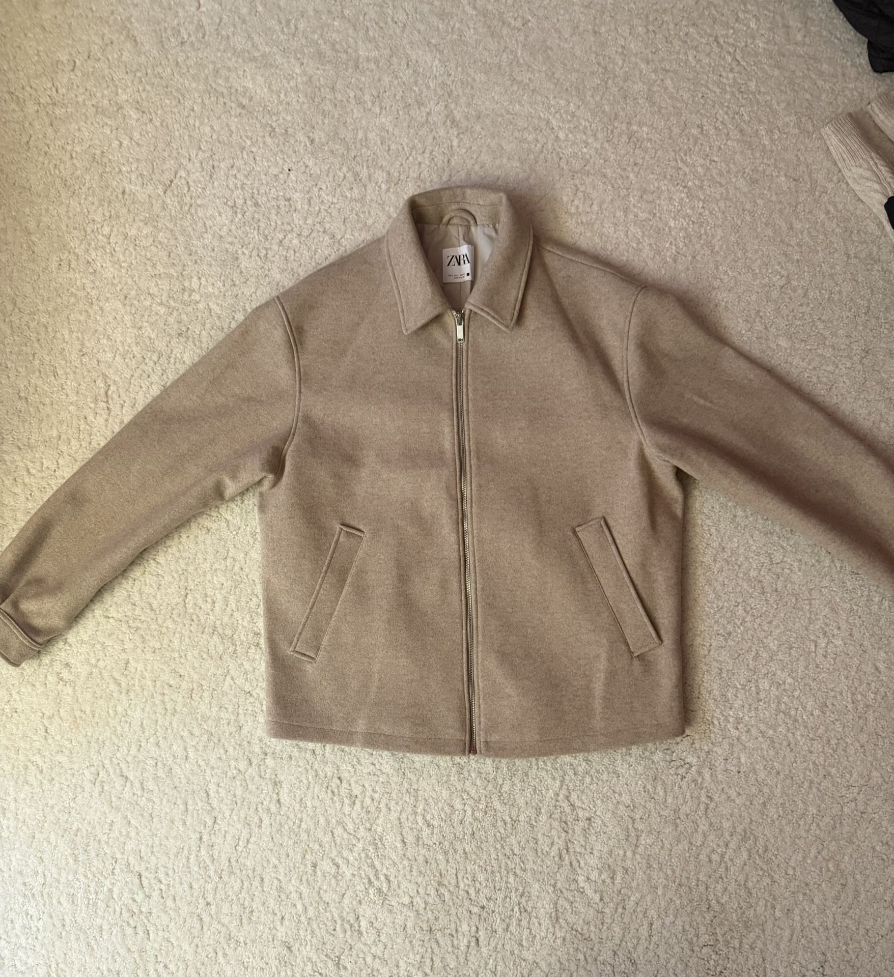 Beige Zara Jacket