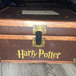 Harry Potter Hardcover edition with chest and stickers