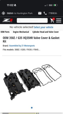 Z1 Vq35hr Valve Cover And Gasket Kit