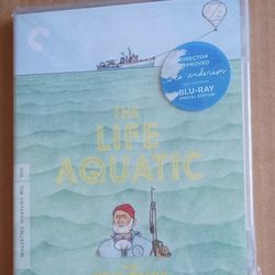 blu ray life aquatic steve zissou bluray criterion brand new 