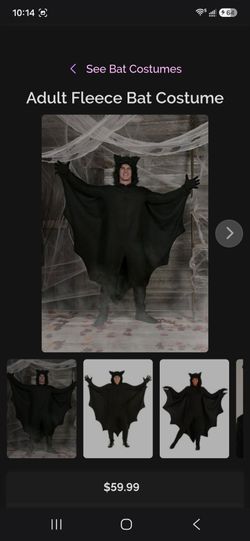 Adult bat costumes