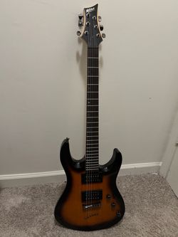 Mitchell Electric Guitar Sunburst Finish with amp