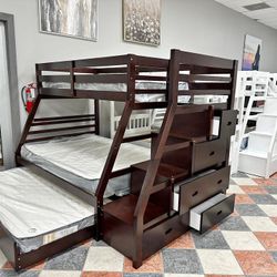 Bunk Bed Set No Money Down No Credit Need Same Day Delivery 