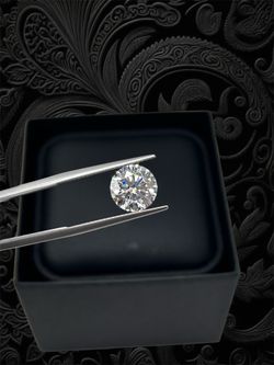 Round shape lab-grown certified diamond 💎