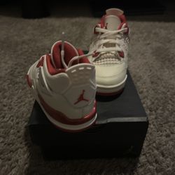 Jordan 4 Retro Alternate 89 Red White 308500-162 TD Toddler Boy Size 7C
