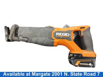 Ridgid R8647 Orange Cordless Reciprocating Saw