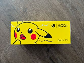 Pokemon X Beats Pill Portable Bluetooth Speaker Limited Edition
