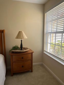 Oak bedroom set