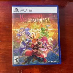 PS5 Square-Enix Visions Of Mana PS5 Video Game with steel case