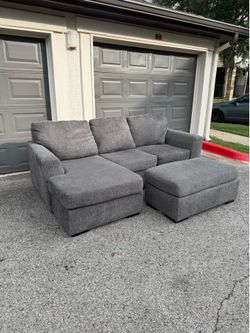 Grey Sectional Couch