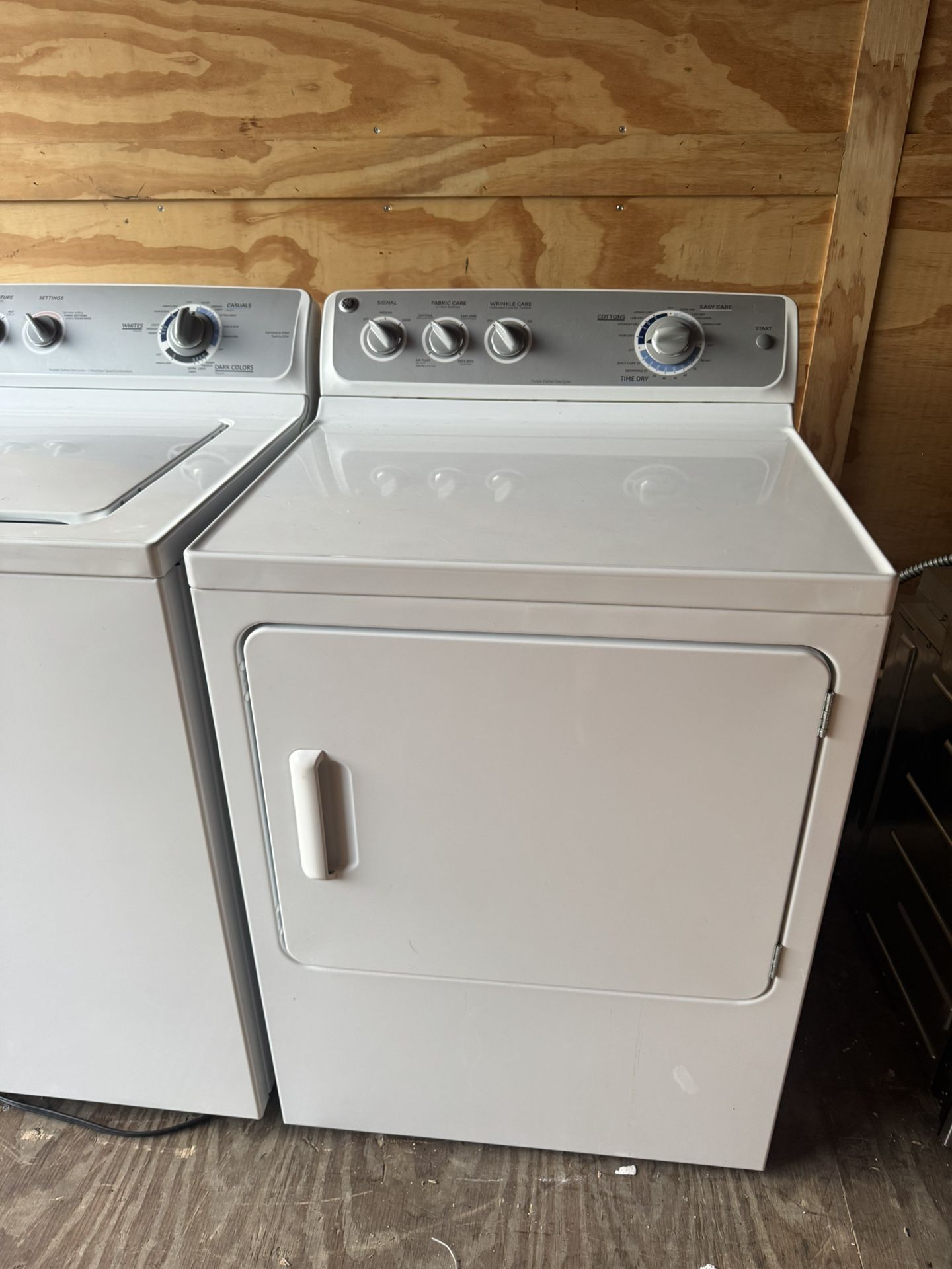 GE Washer And GAS Dryer