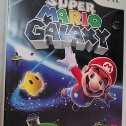 Super Mario Galaxy Nintendo Wii Complete In Box with Manual Like New 