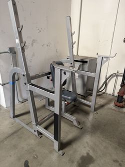 Flex Fitness / Star Trac Olympic Military Press | Commercial Grade