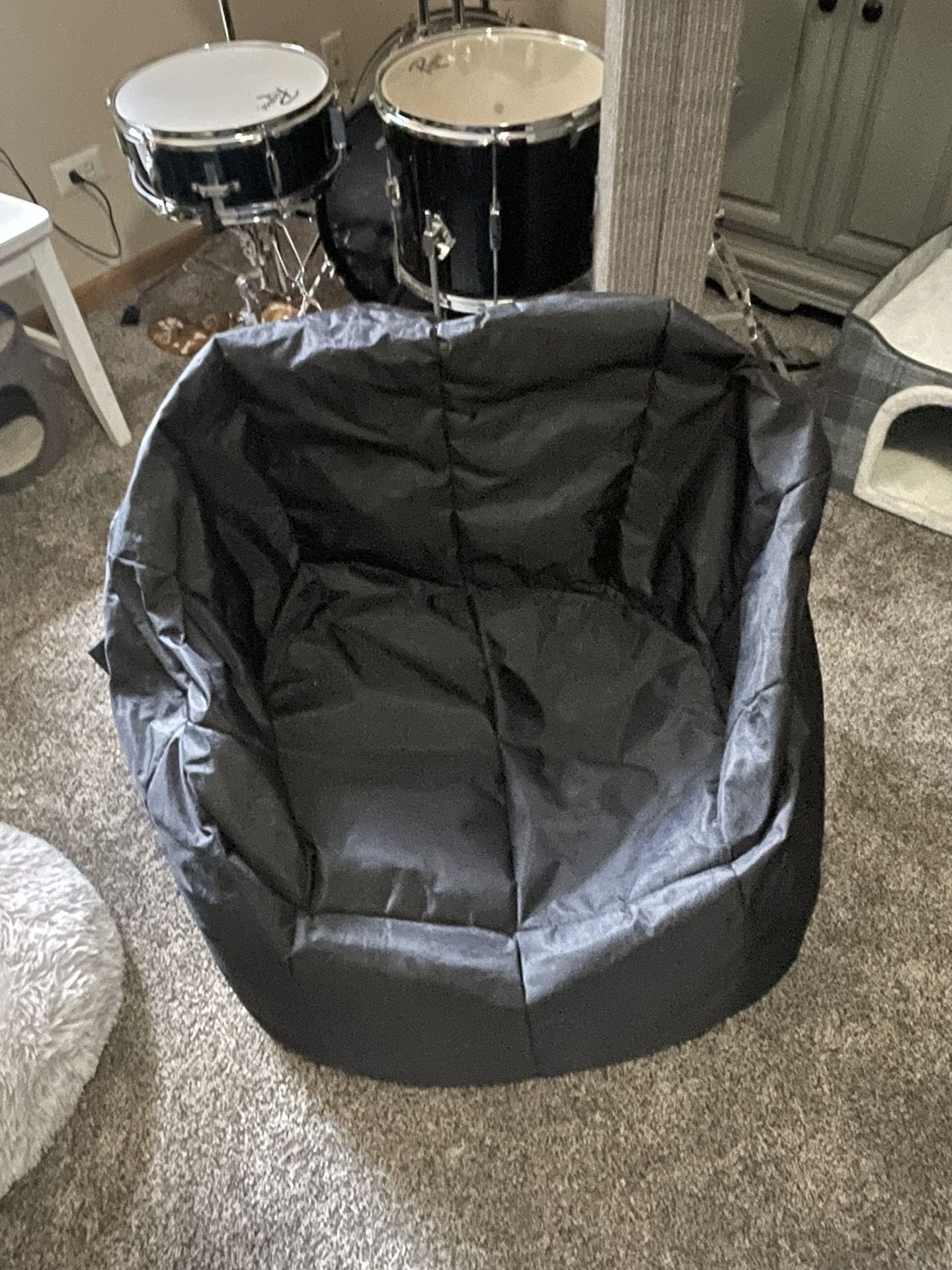 Black Large Bean Bag