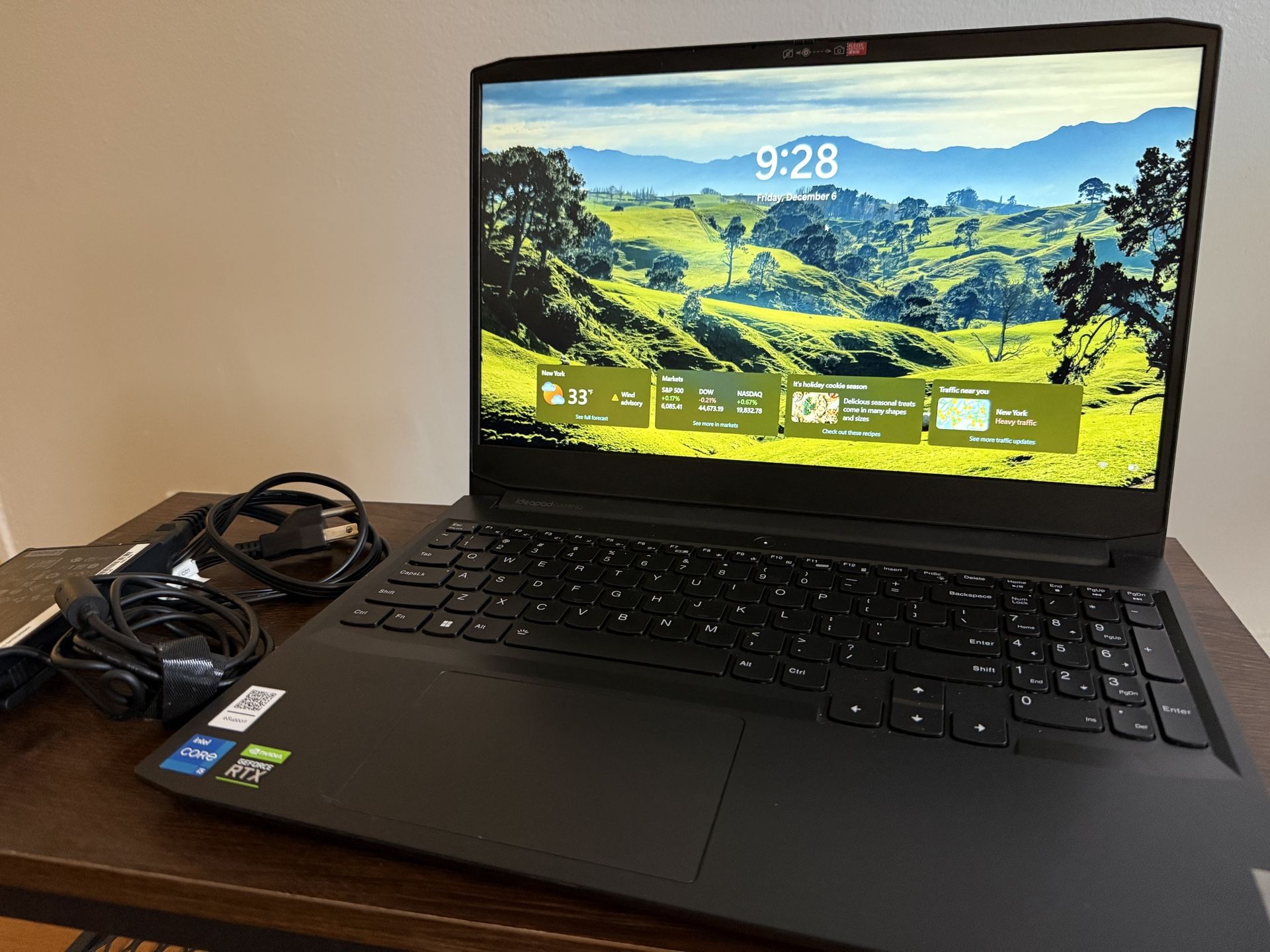 Lenovo Gaming Laptop 15” Nvidia RTX 3050 (ideapad Gaming 3)