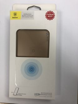 Multifunctional Wireless Charging Pad (with Desktop holder)