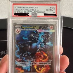 PSA 10 Mega Charizard X Ex SIR