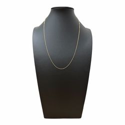 18” 14K Yellow Gold Rolo Necklace