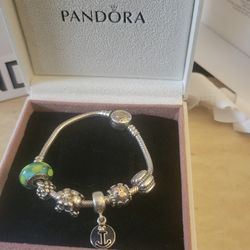 .925 Ale Pandora Bracelet with ALE Charms!!