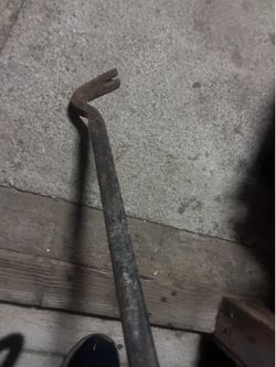 Crow bar and heavy duty mixer