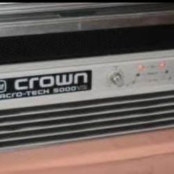 Crown MA-5000vz Amplifier 