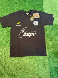 BAPE A Bathing Ape World Gone Mad T-Shirt Size S
