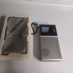 Sony Watchman Black and White TV 
