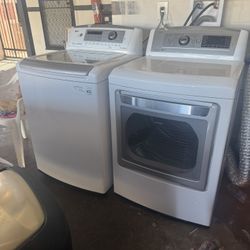 Washer  And Dryer (gas ) Lg 