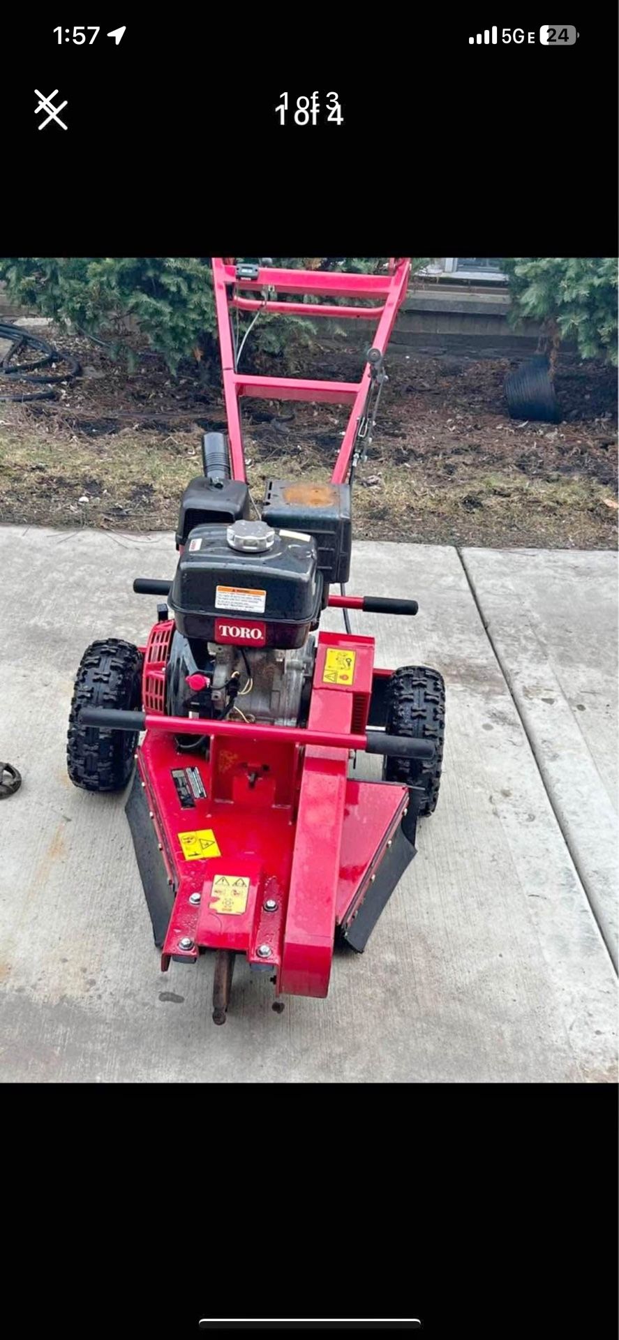 toro stump grinder