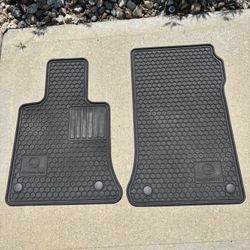 2012 Mercedes GLK 350 OE Rubber Front Floor Mats