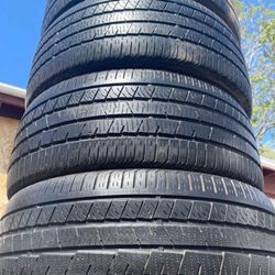 255 45 20 Continental Cross Contact 255/45/20 Used Tires 255/45R20
