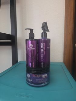 Evoque Flawless Blonde Purple Hair Care Set