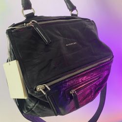 Genuine Leather Givenchy Crossbody Bag With Dust Bag