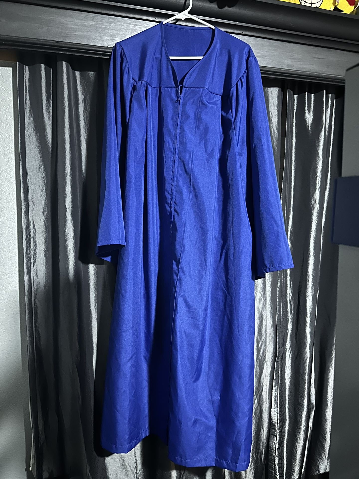 Graduation Gown L Royal Blue (Brewer)