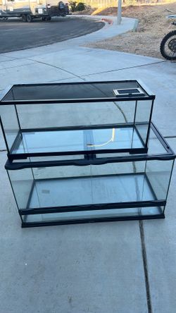 Reptile tanks make offer
