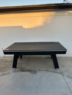 Ice Hockey And Pin Pon Table
