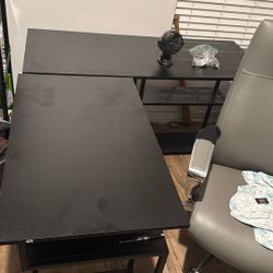L desk 