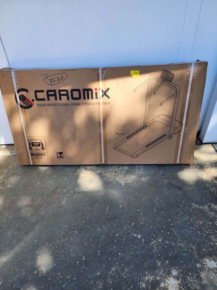 Brand New In Box Caromix Red Treadmill