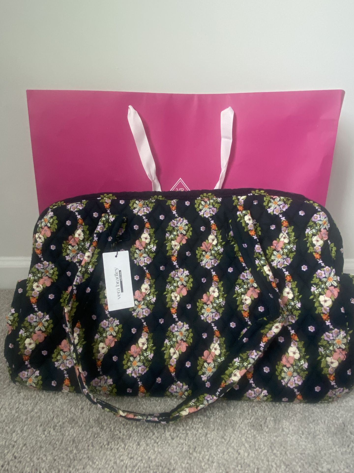 Vera Bradley Women’s Cotton Weekender Travel Bag