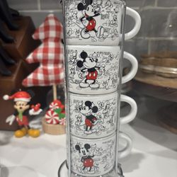 Mickey Espresso Cups