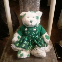 Cute Irish Teddy Bear