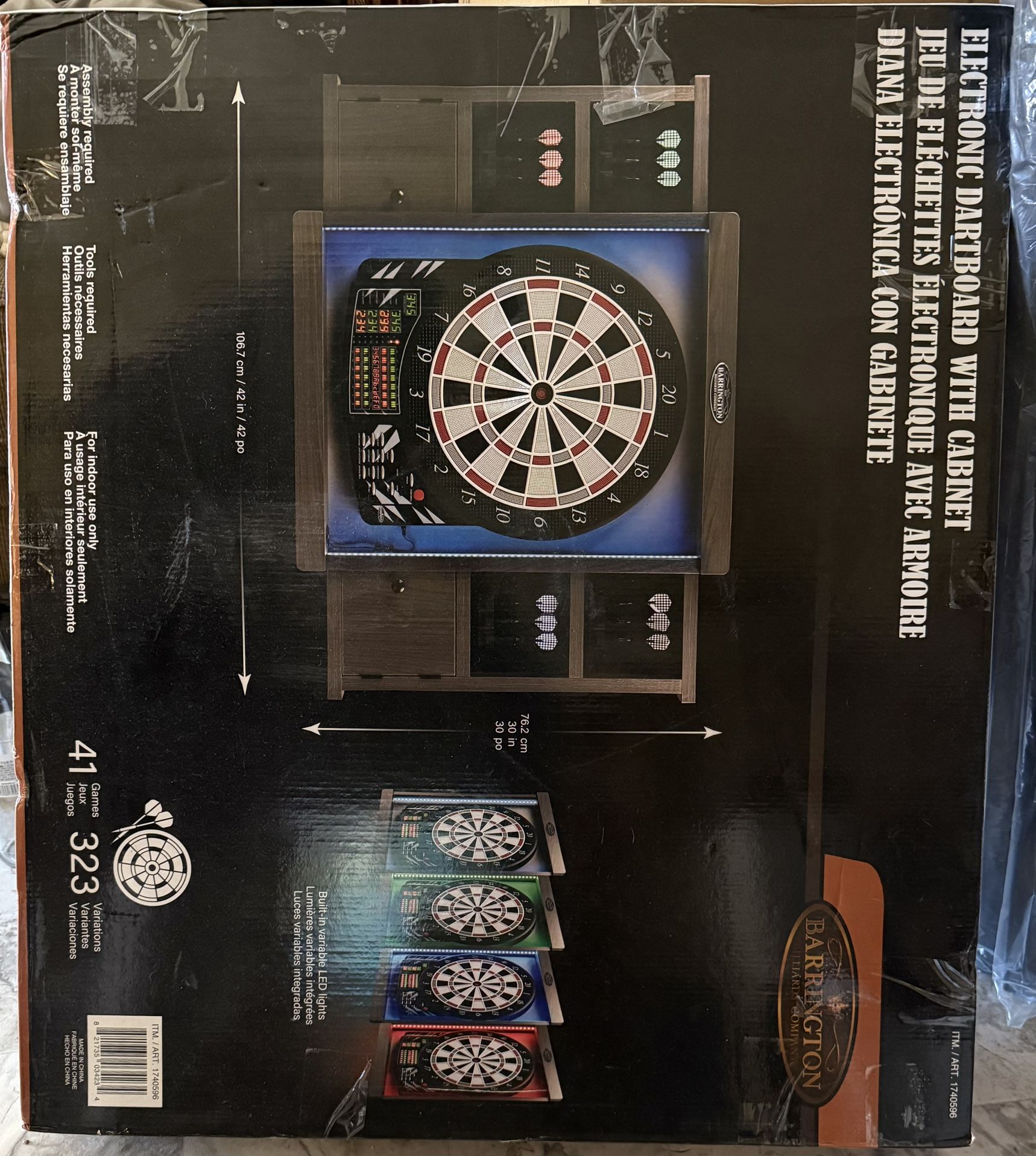 BARRINGTON ELECTRONIC DARTBOARD