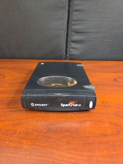 💾 Vintage SyQuest SparQ 1.0 GB External Removable Hard Drive (For Parts / Repair) 💾
